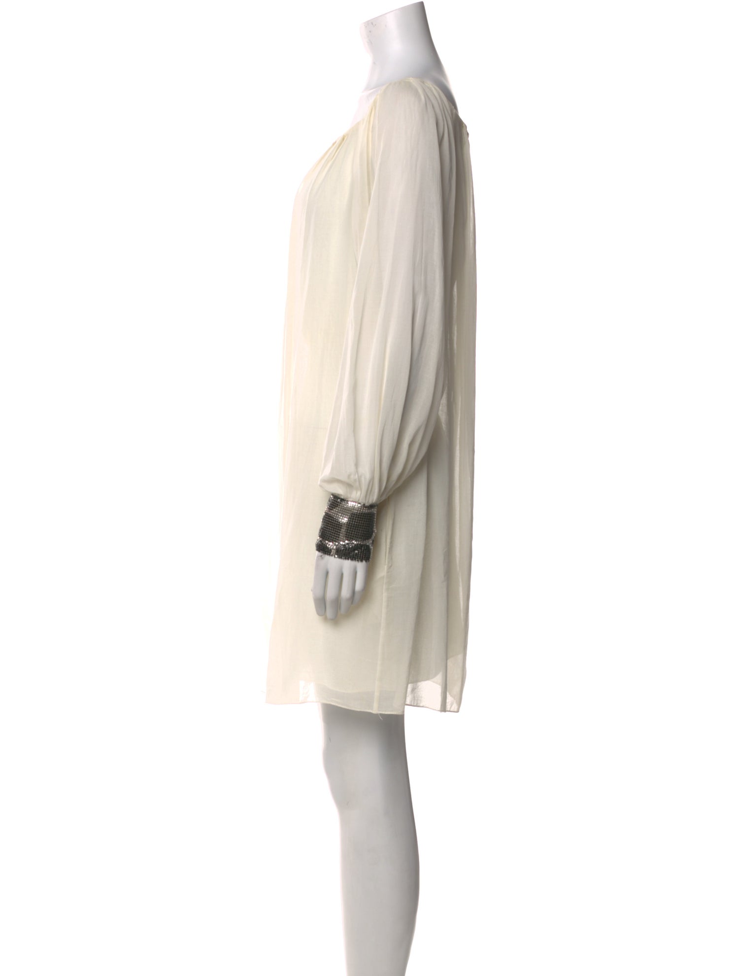 Alessandro Dell'Acqua Bateau Neckline Mini Dress