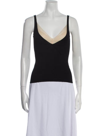 Alessandro Dell'Acqua V-Neck Sleeveless Top