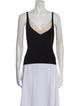 Alessandro Dell'Acqua V-Neck Sleeveless Top