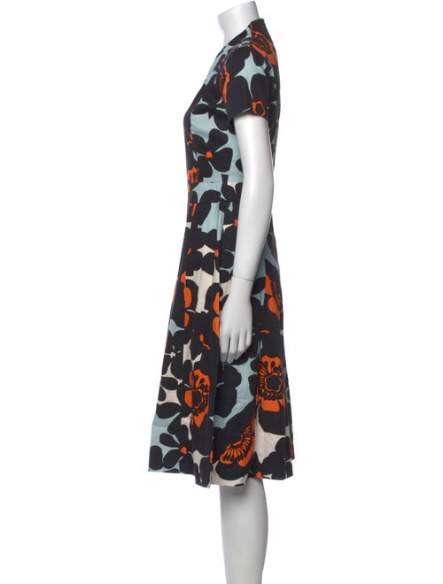 Alessandro Dell'Acqua Printed Knee-Length Dress
