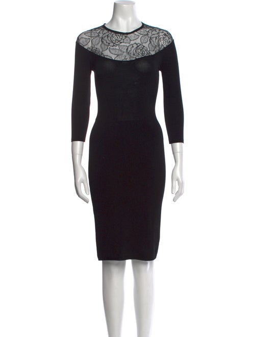 Alessandro Dell'Acqua Printed Knee-Length Dress