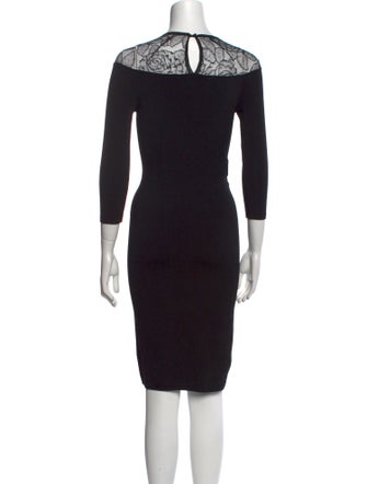 Alessandro Dell'Acqua Printed Knee-Length Dress