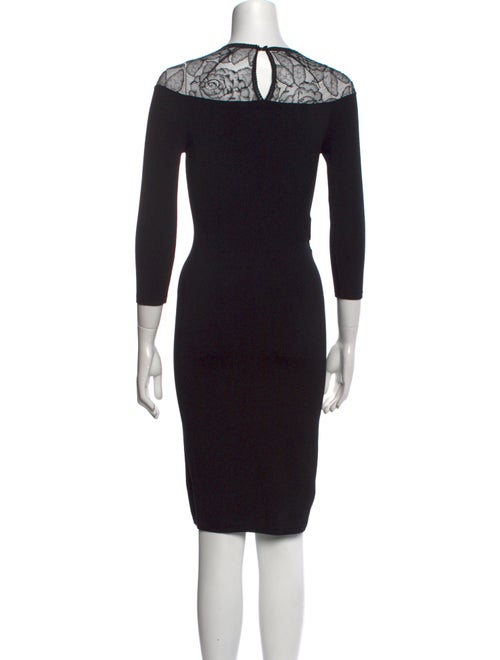 Alessandro Dell'Acqua Printed Knee-Length Dress