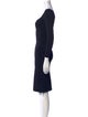 Alessandro Dell'Acqua V-Neck Knee-Length Dress