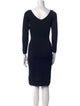 Alessandro Dell'Acqua V-Neck Knee-Length Dress