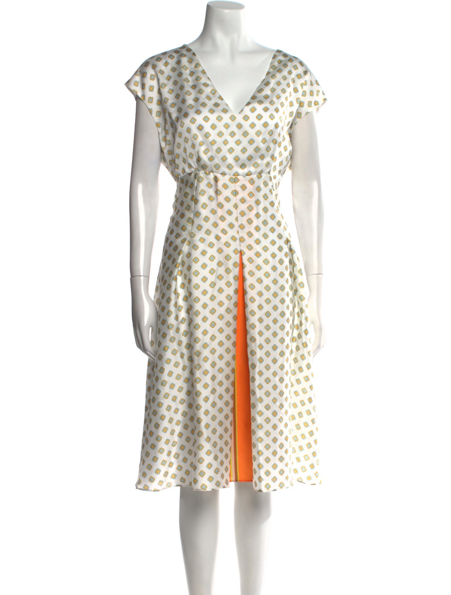 Alessandro Dell'Acqua Printed Midi Length Dress w/ Tags