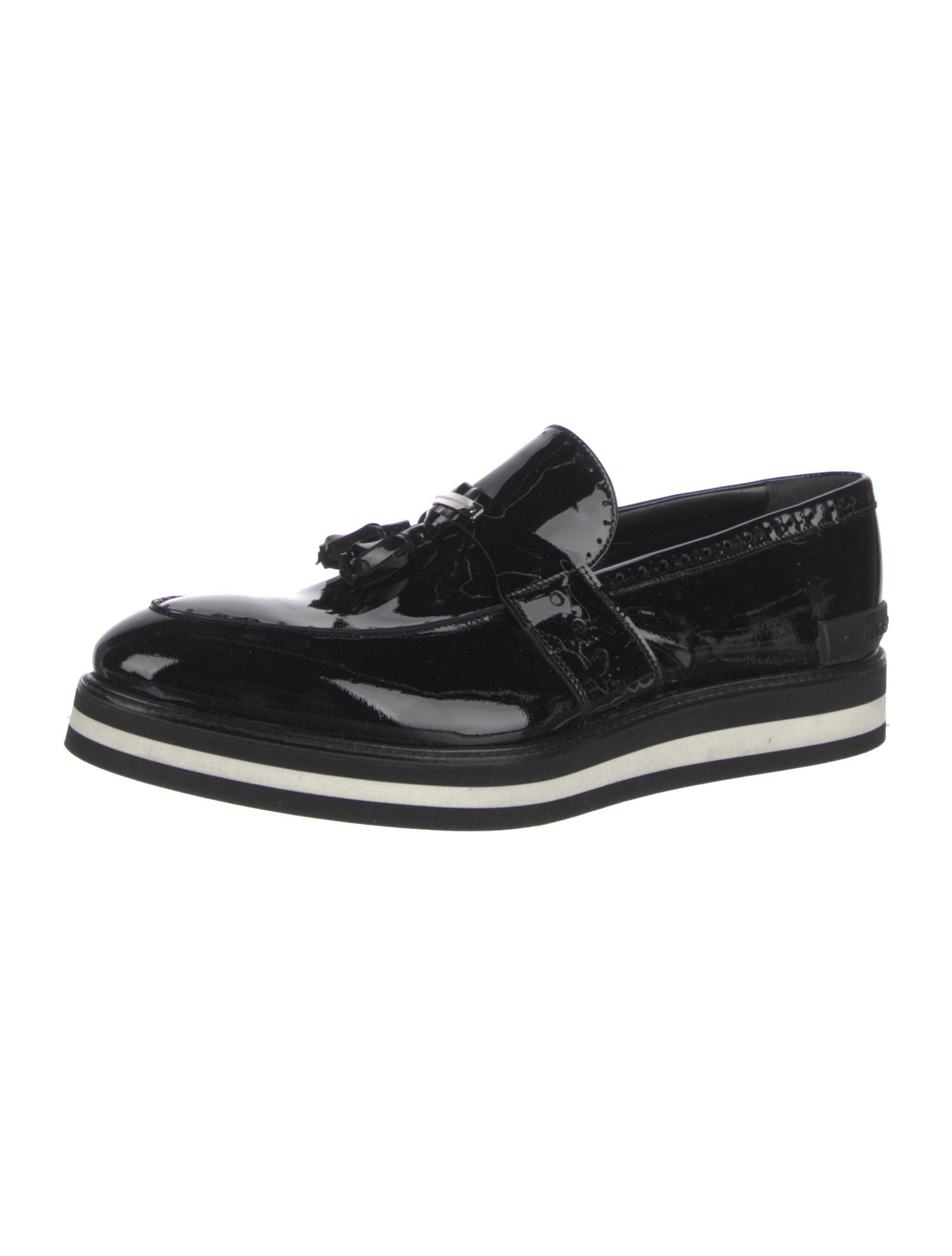 Alessandro Dell'Acqua Patent Leather Loafers