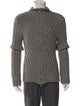 Alessandro Dell'Acqua Virgin Wool Turtleneck Cardigan