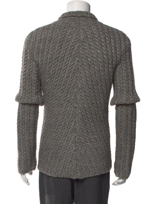 Alessandro Dell'Acqua Virgin Wool Turtleneck Cardigan