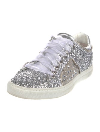 Alessandro Dell'Acqua Glitter Sneakers
