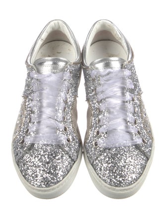 Alessandro Dell'Acqua Glitter Sneakers