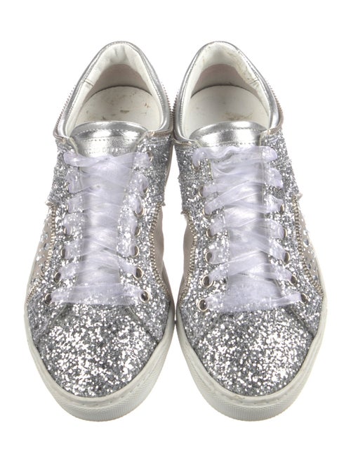 Alessandro Dell'Acqua Glitter Sneakers