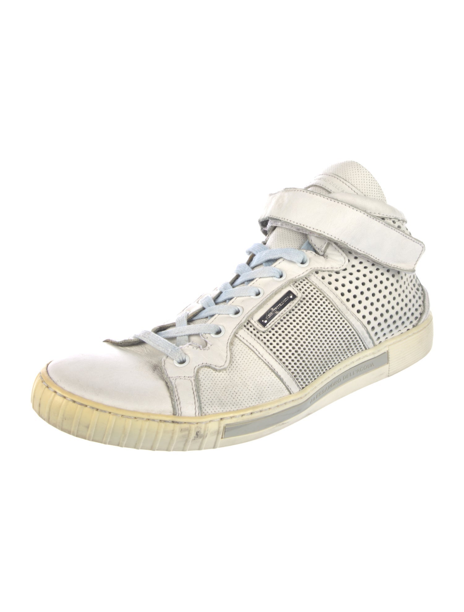 Alessandro Dell'Acqua Leather Sneakers