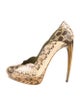 Alexander McQueen Python Pumps