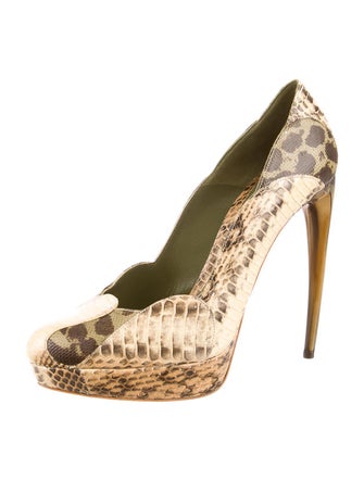 Alexander McQueen Python Pumps
