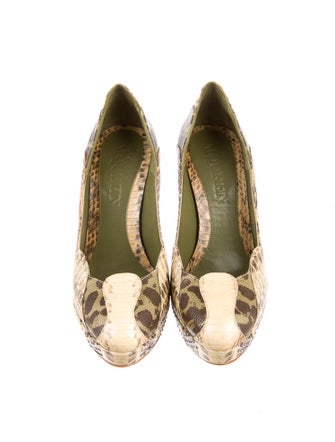 Alexander McQueen Python Pumps