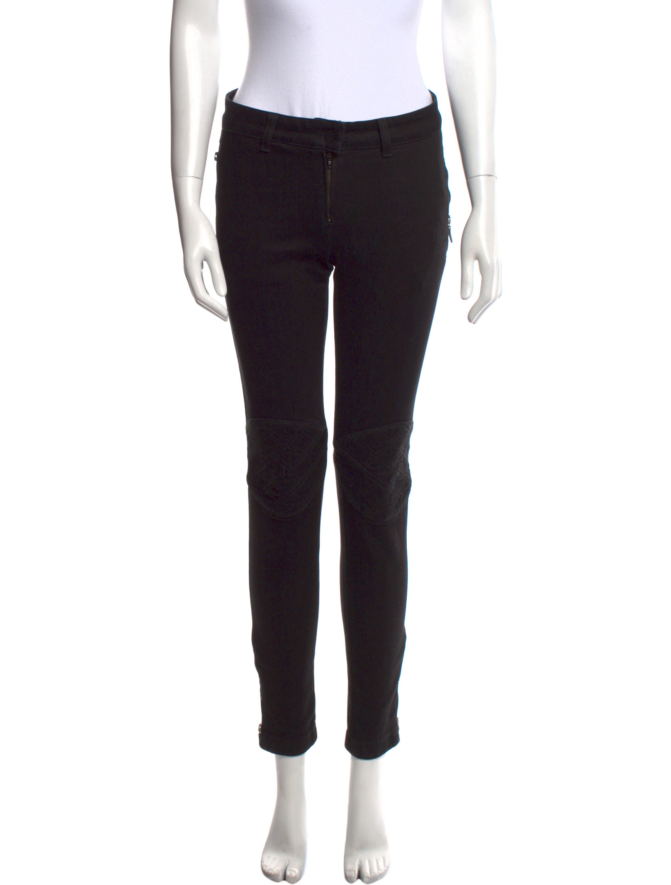 Alexander McQueen Low-Rise Skinny Leg Jeans