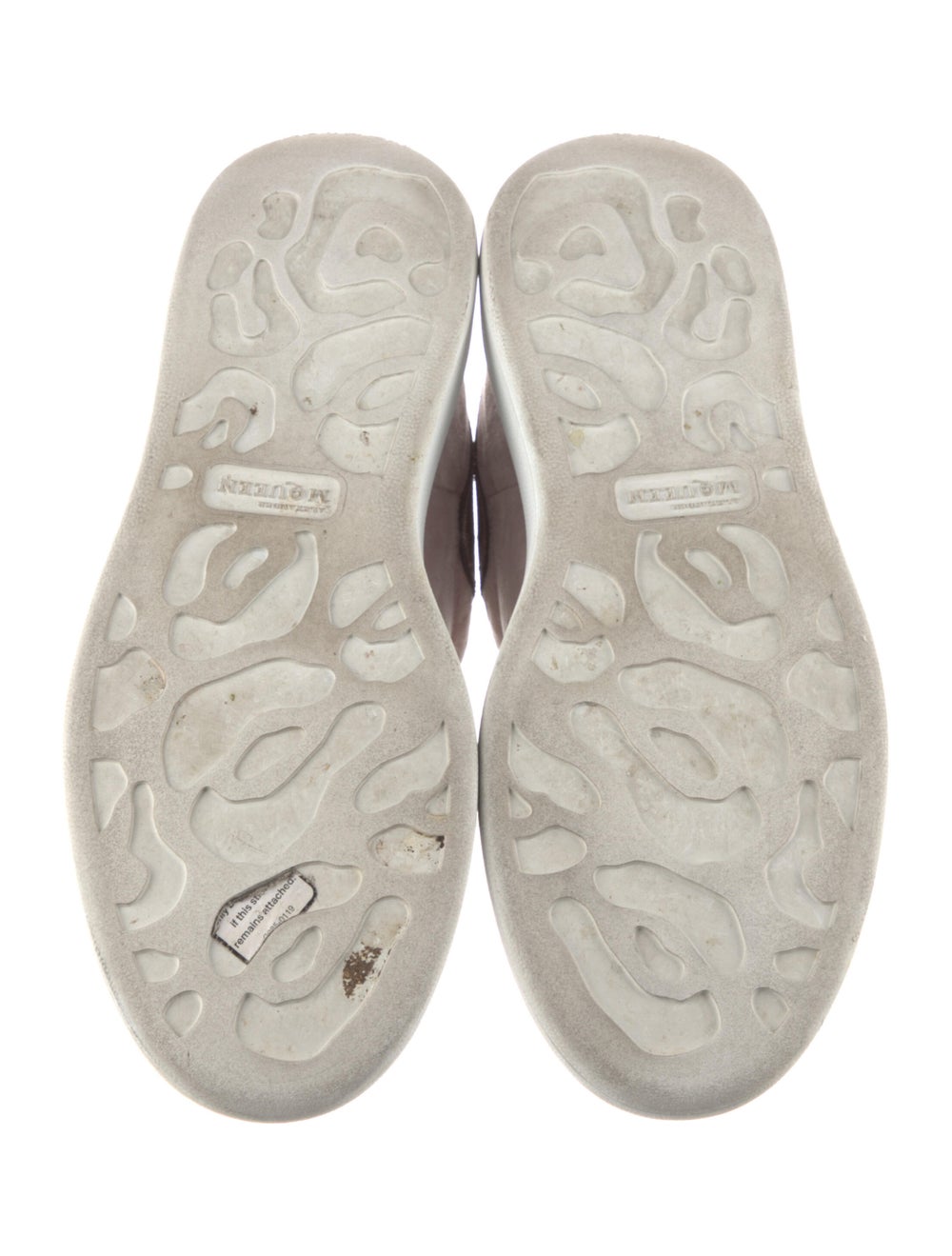 Alexander McQueen Velvet Animal Print Sneakers - image 5