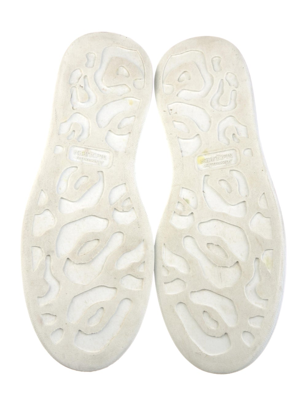 Alexander McQueen Leather Animal Print Sneakers - image 5