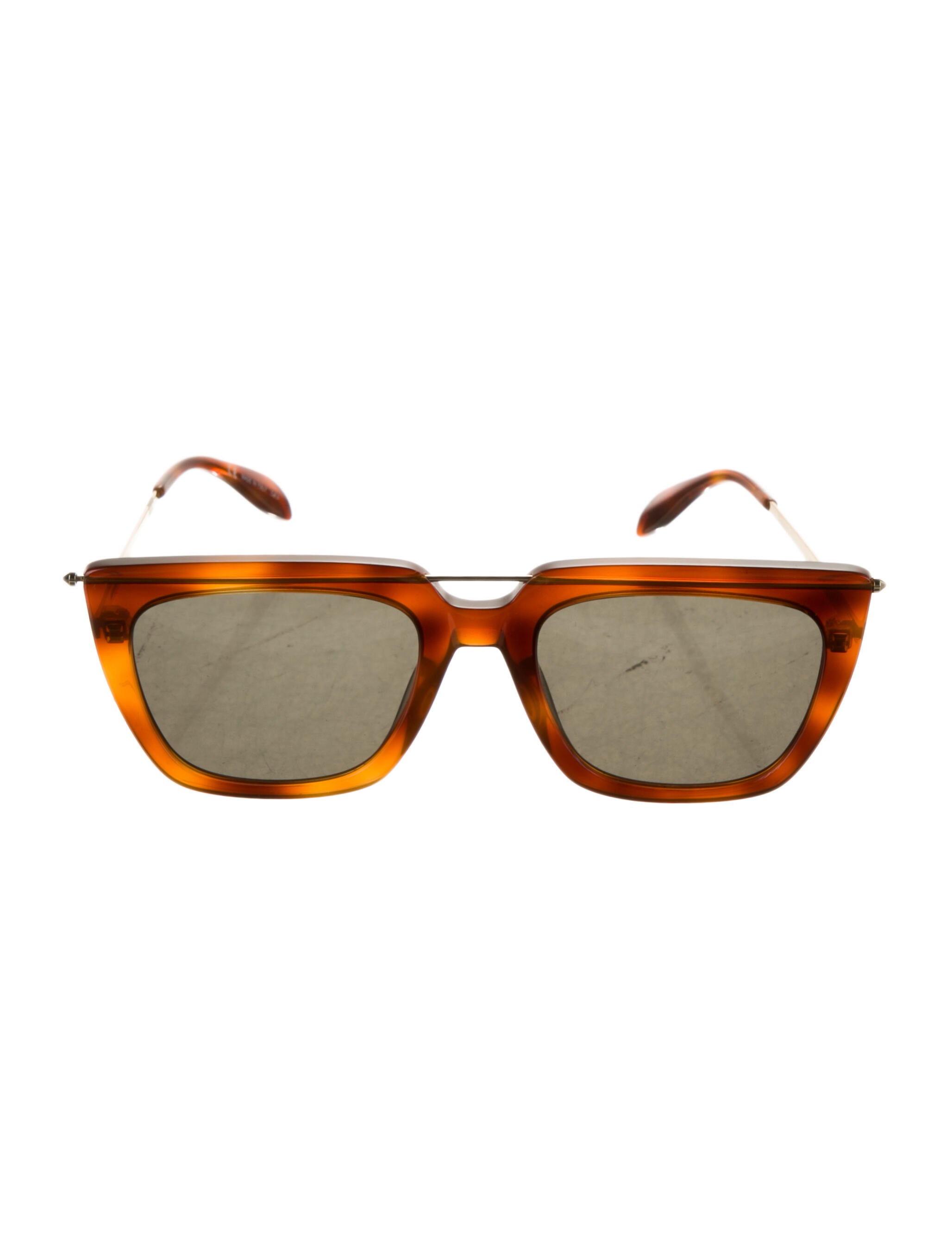Alexander McQueen Sunglasses Brown Sunglasses, Accessories ALE24279