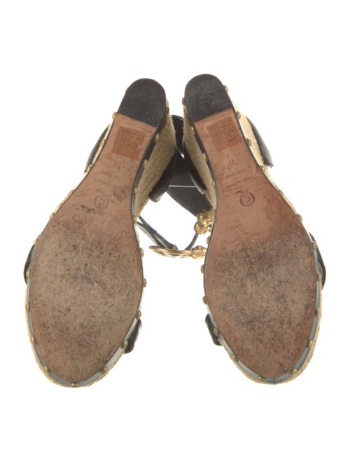 Alexander McQueen Skull Leather Espadrilles
