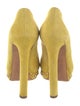 Alexander McQueen Skull Suede Pumps