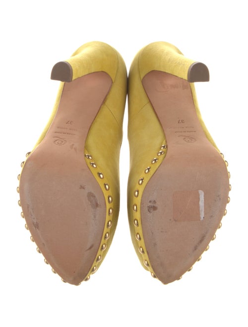 Alexander McQueen Skull Suede Pumps