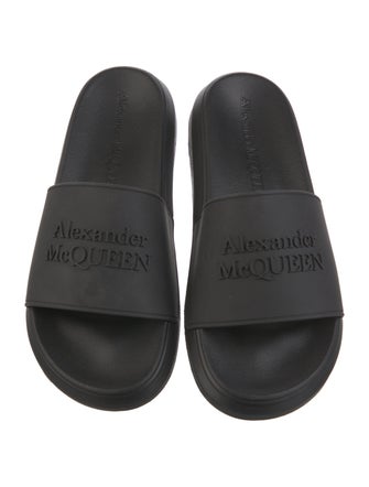 Alexander McQueen Rubber Slides