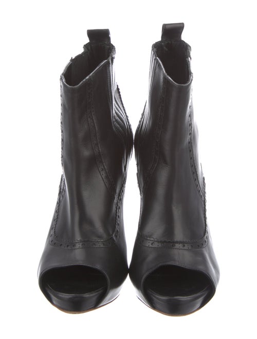 Alexander McQueen Leather Slingback Sandals