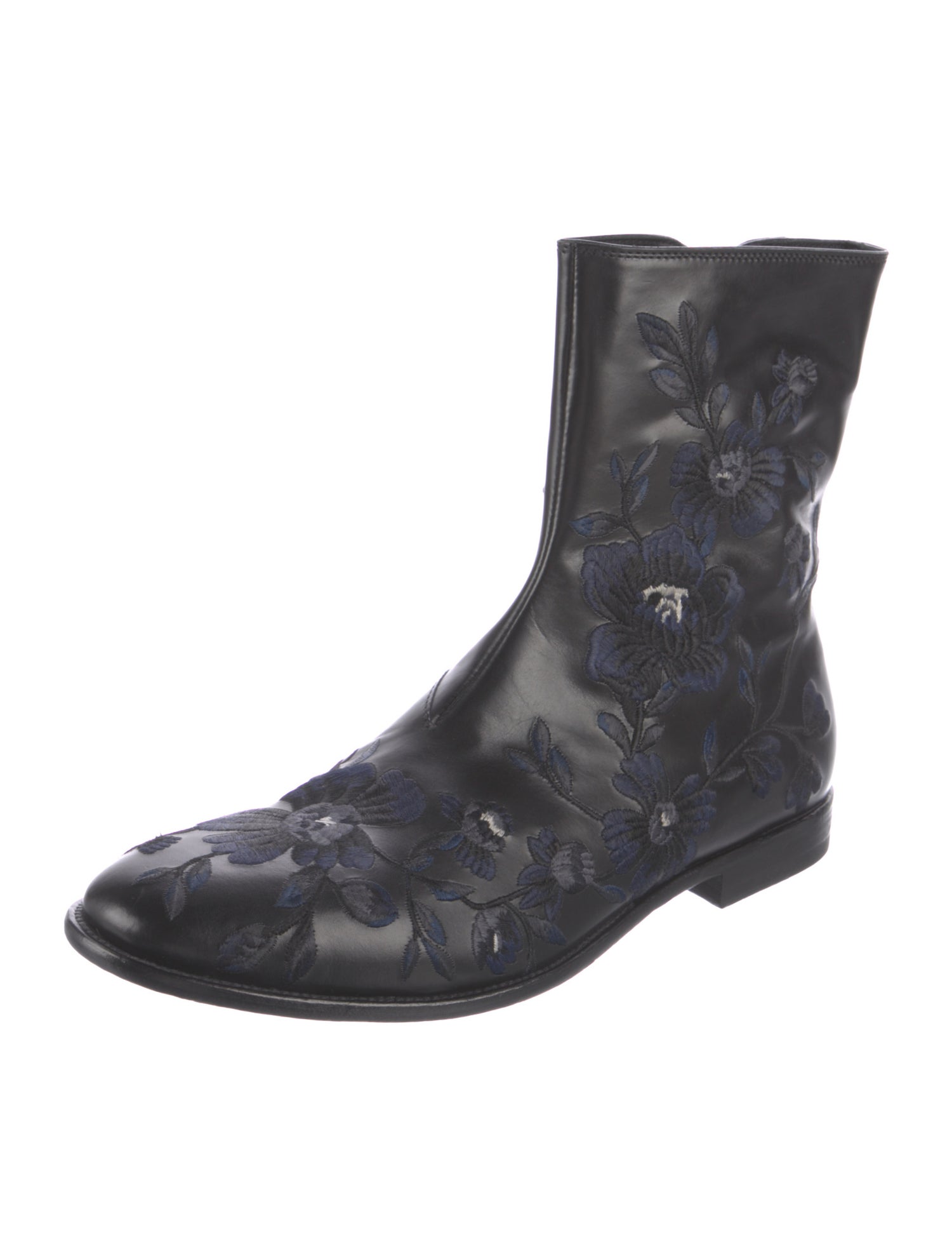 alexander mcqueen embroidered shoes