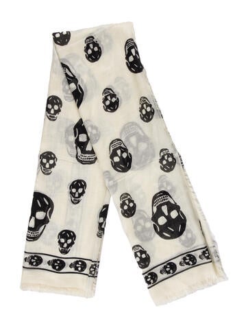 Alexander McQueen Scarves and Shawls Silk Printed Scarf