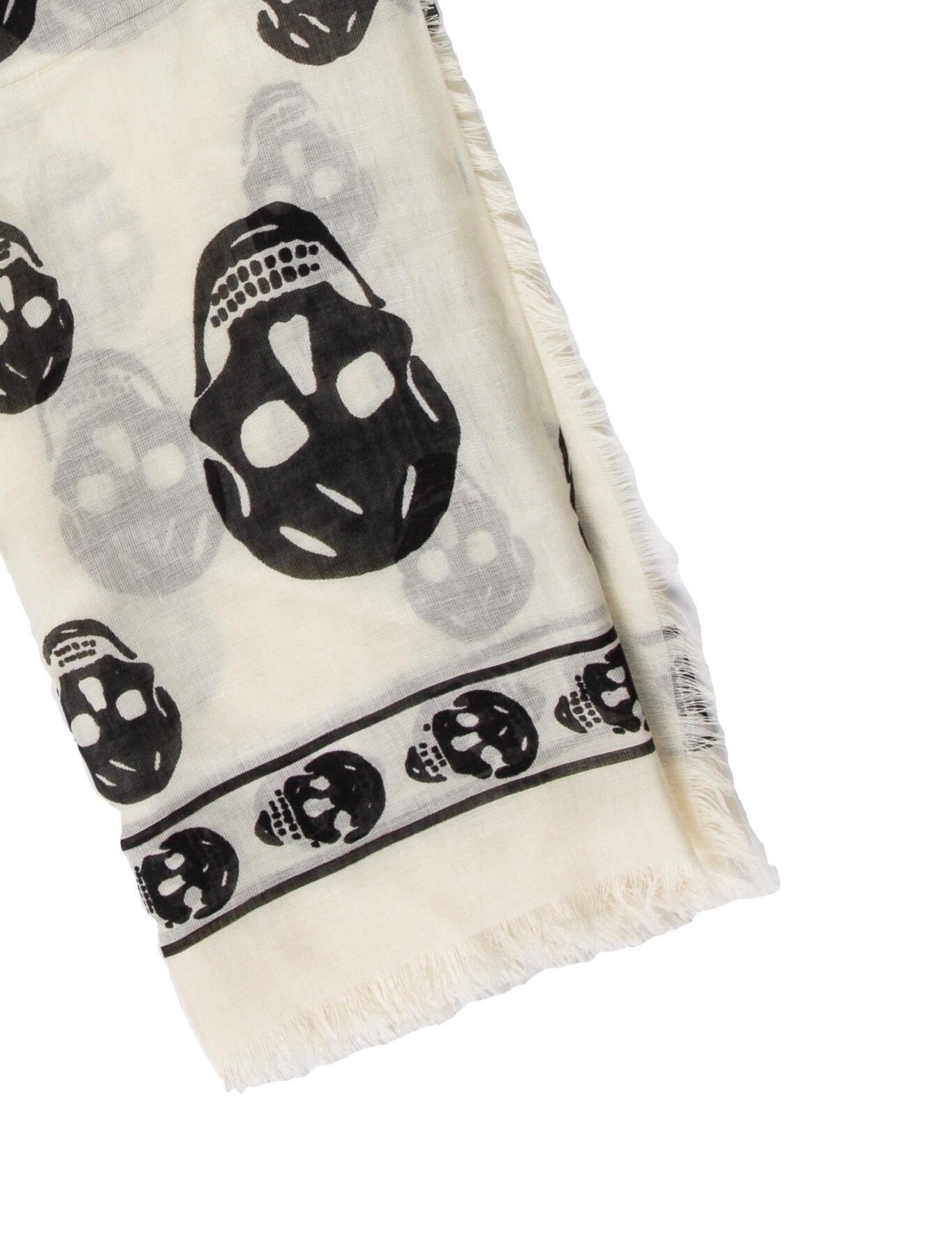 Alexander McQueen Silk Printed Scarf