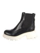 Alexander McQueen Leather Chelsea Boots