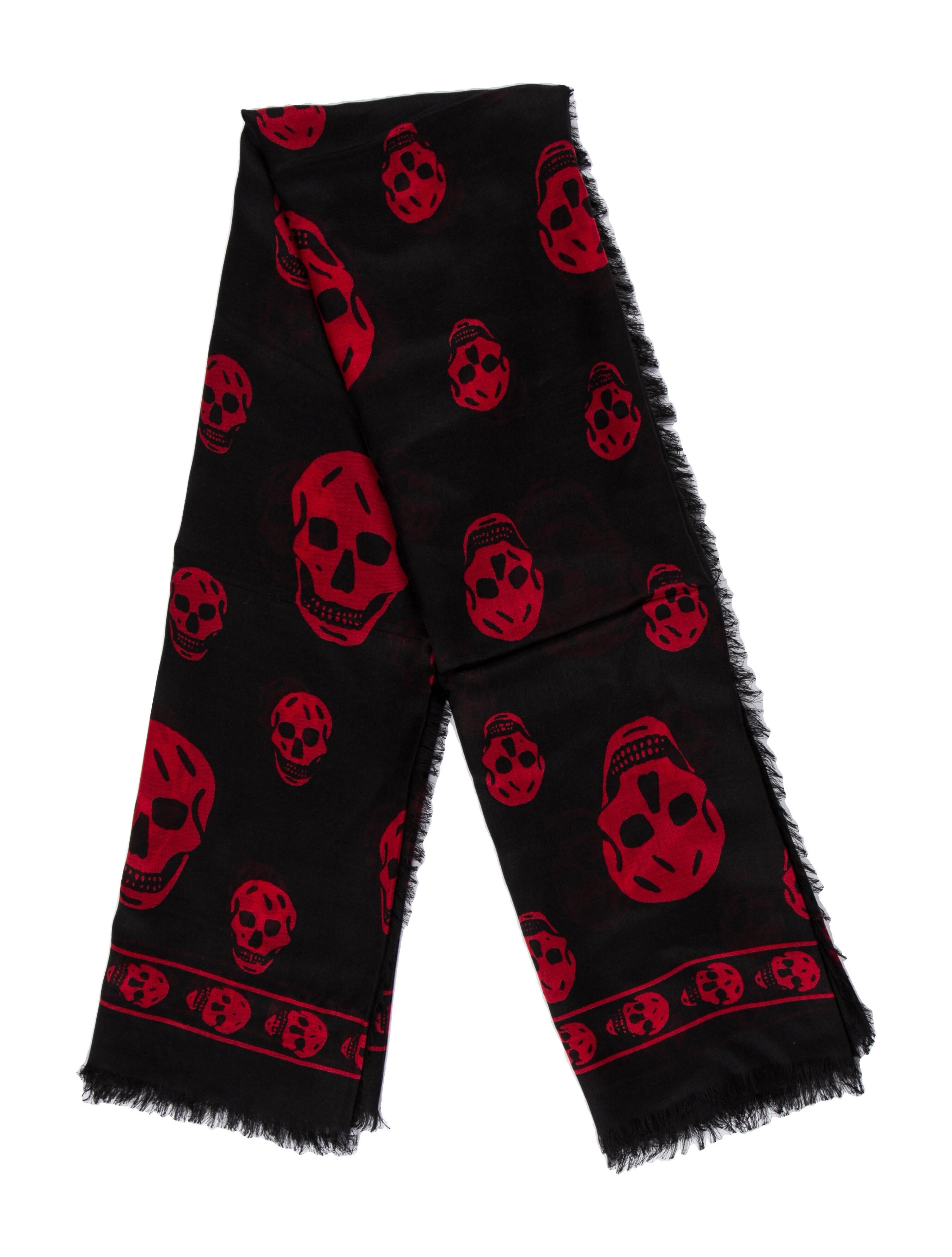 Alexander McQueen Printed Scarf