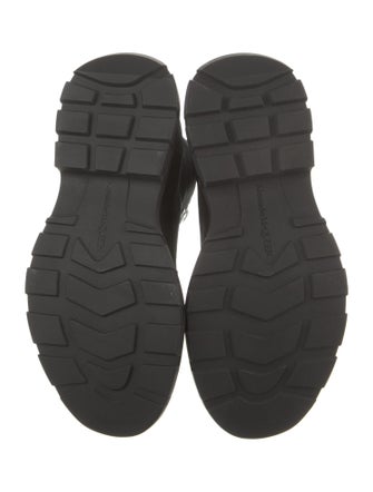 Alexander McQueen Canvas Wedge Sneakers