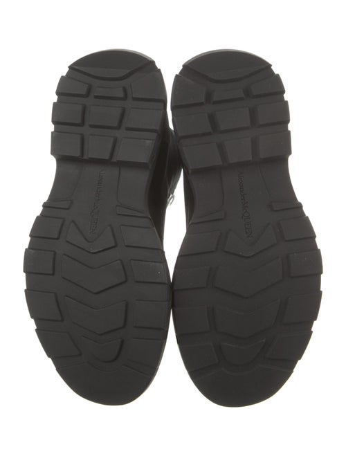 Alexander McQueen Canvas Wedge Sneakers