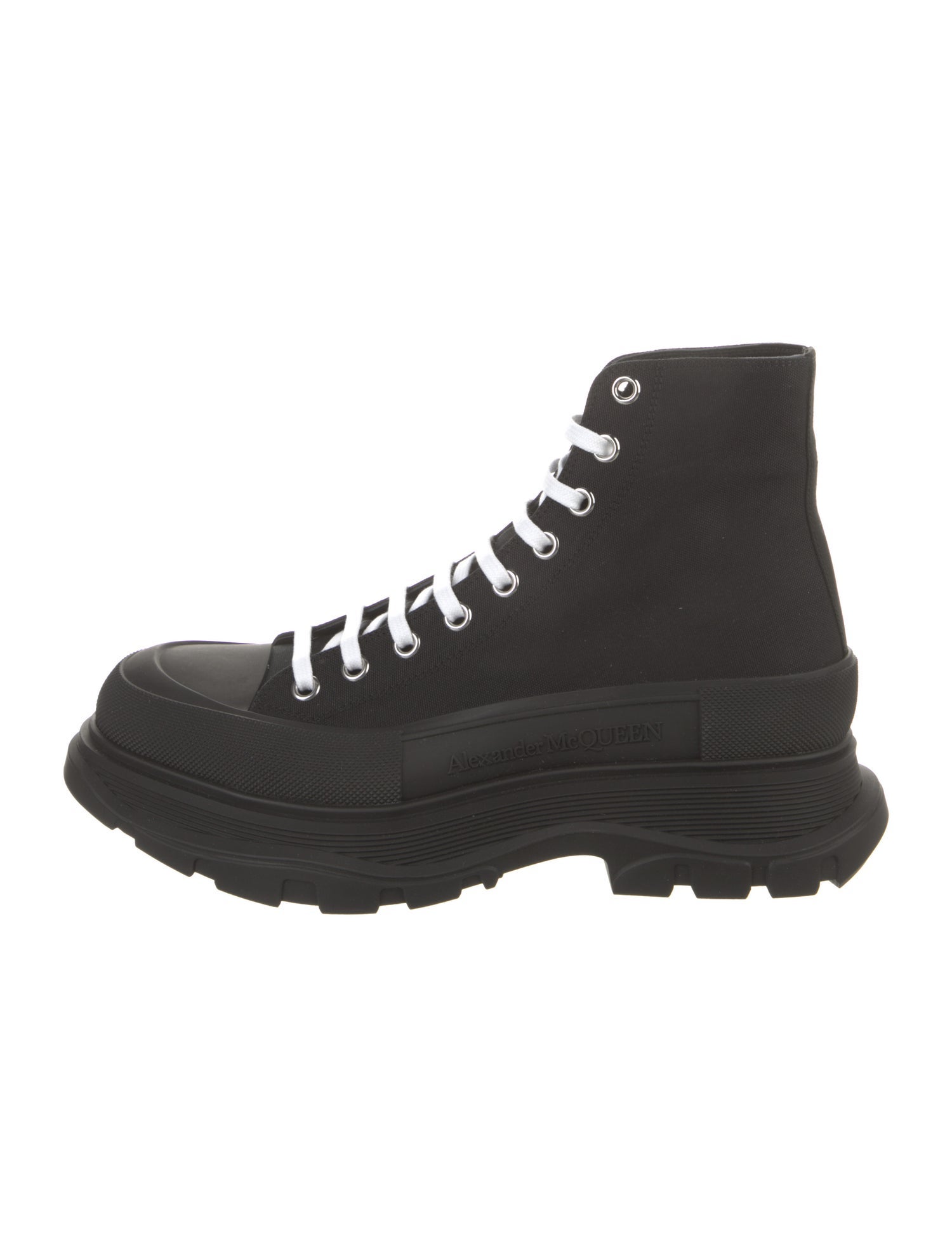 Alexander McQueen Lace-Up Boots