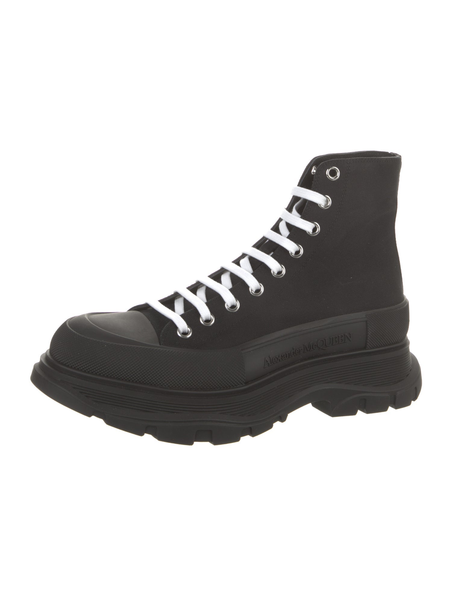 Alexander McQueen Lace-Up Boots