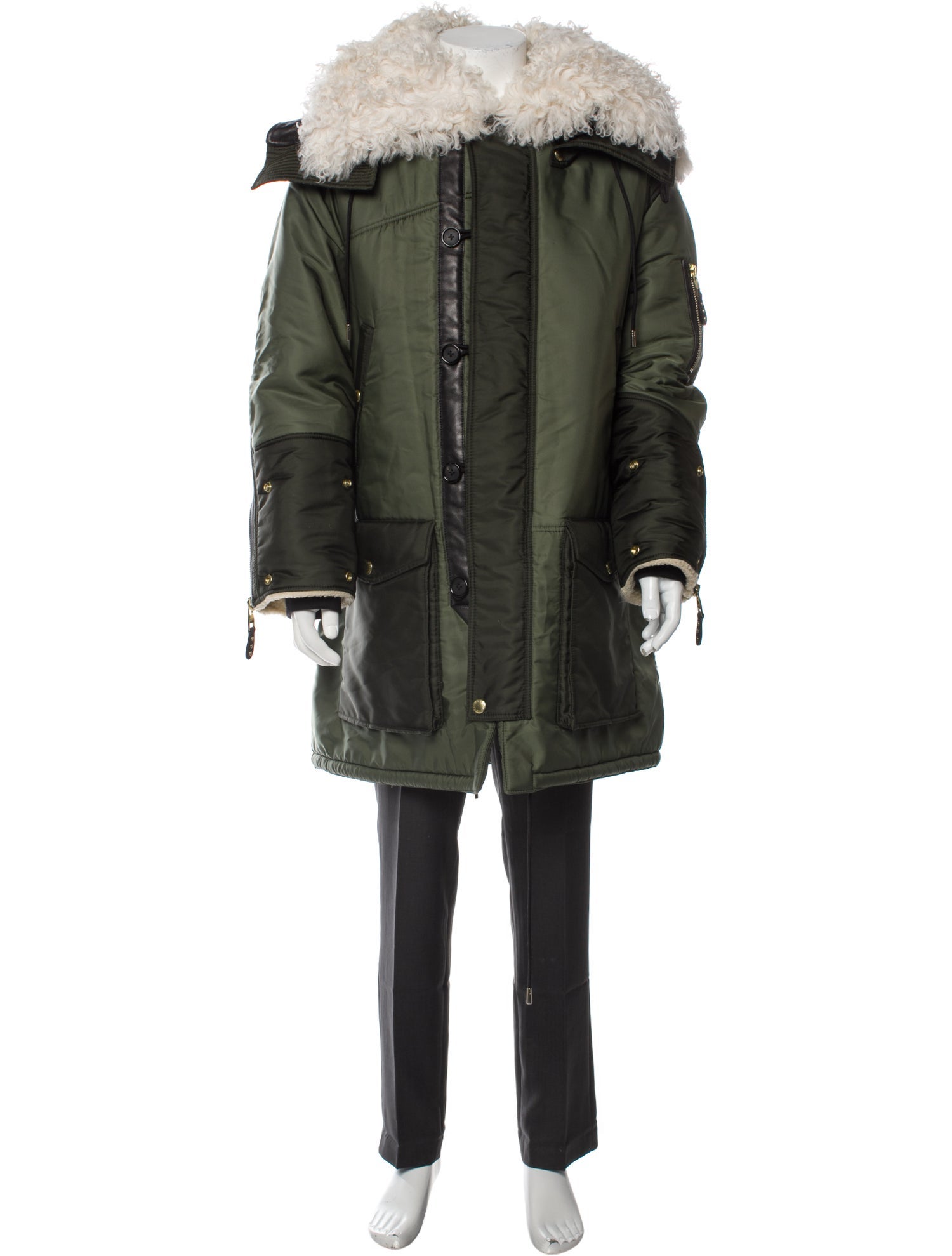 VIP【関税送料無料】希少 Alexander Mcqueen cotton parka VIP【関税送料無料】希少 Alexander Mcqueen cotton parka