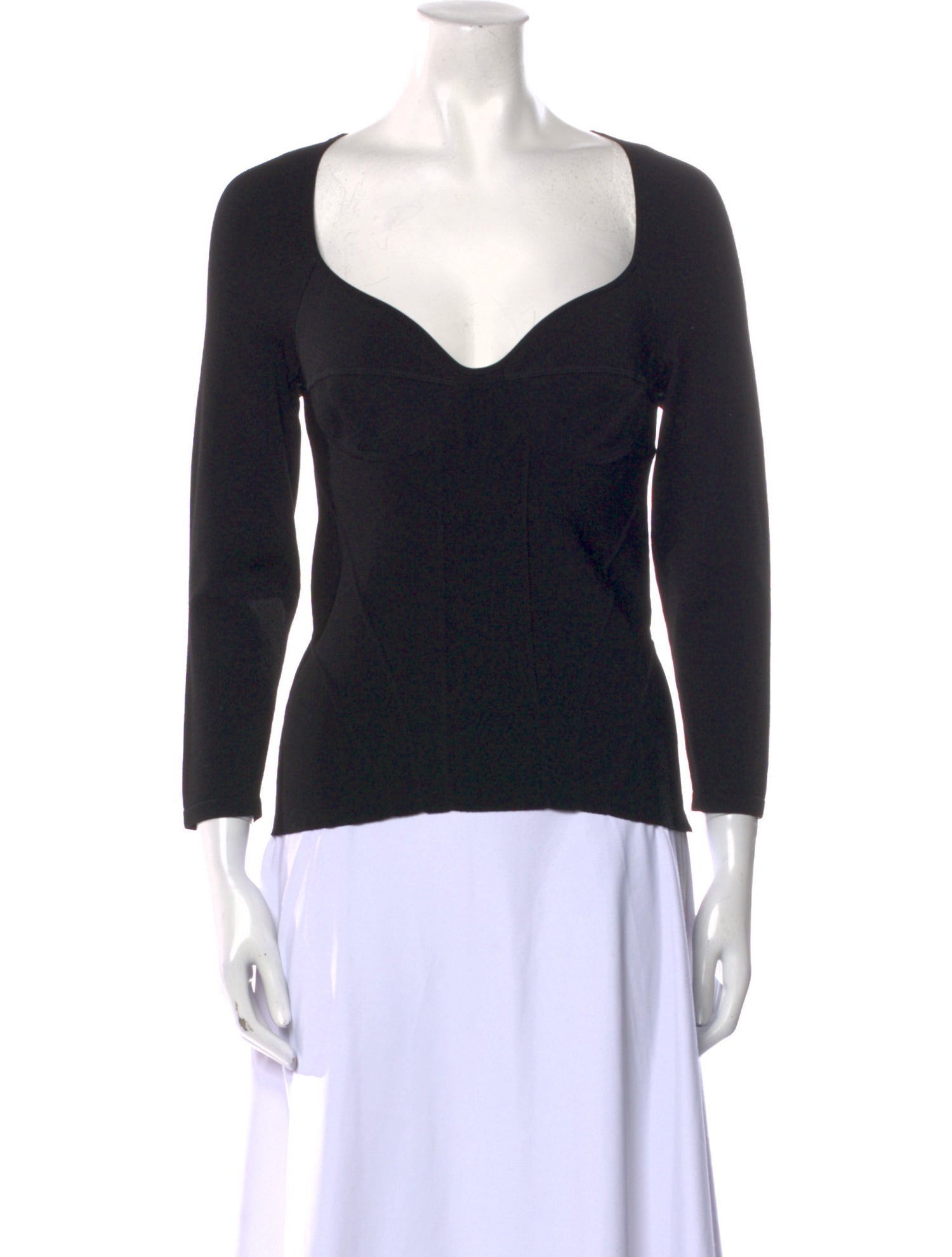 Alexander McQueen 2005 V-Neck Top