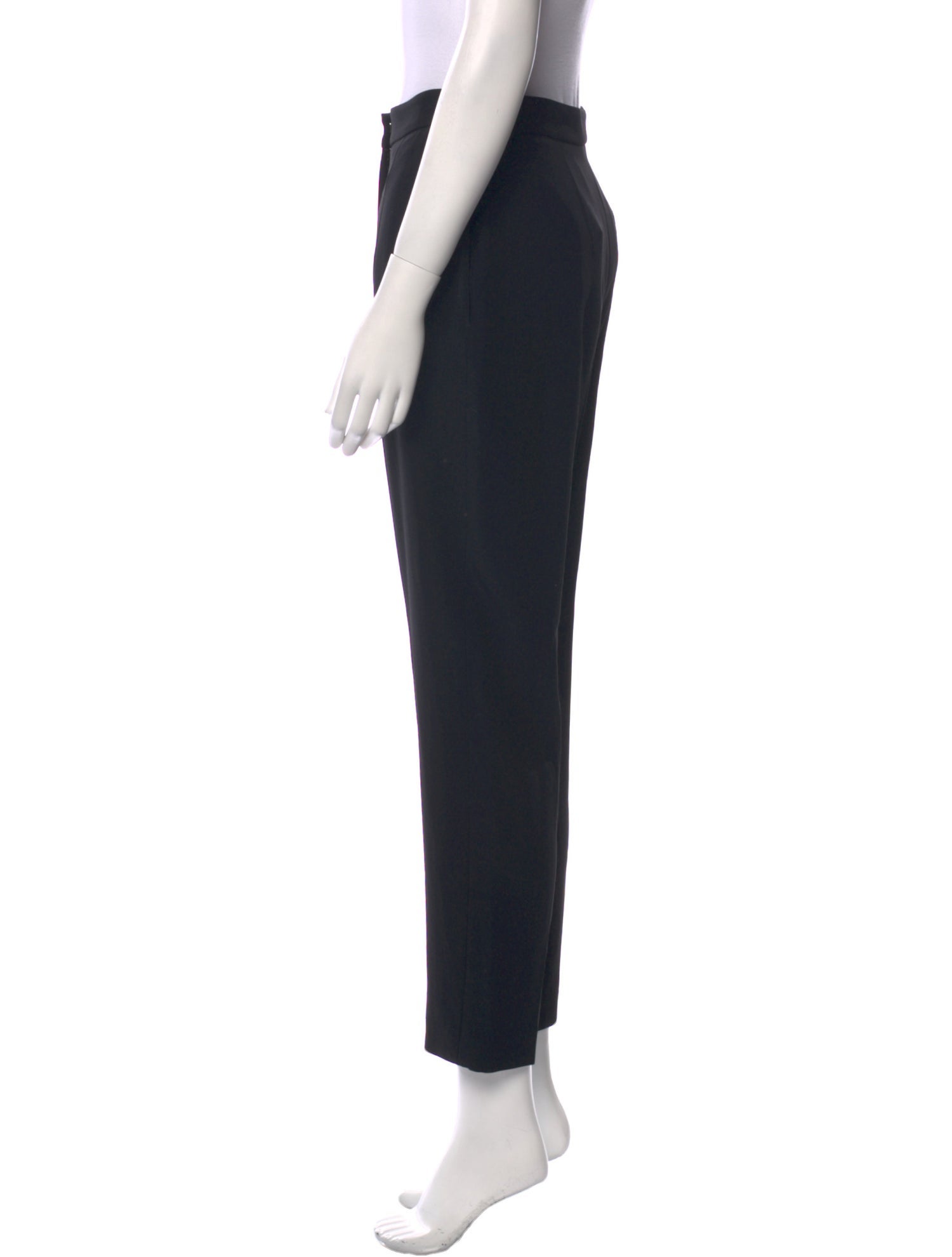 パンツ ALEXANDER MCQUEEN Women Straight Pants 757361QJAAC 1000 BLAC McQueen Classic Suiting Pants | Neiman Marcus