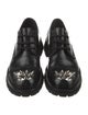 Alexander McQueen Leather Studded Accents Derby Shoes