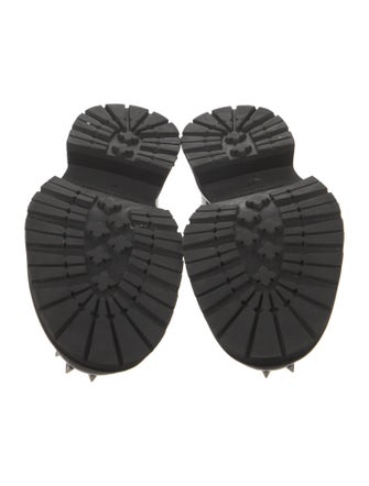 Alexander McQueen Leather Studded Accents Derby Shoes