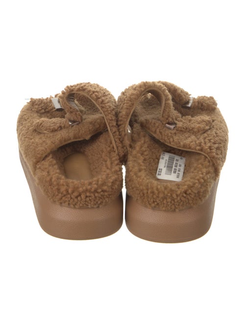 Alexander McQueen Shearling Slides