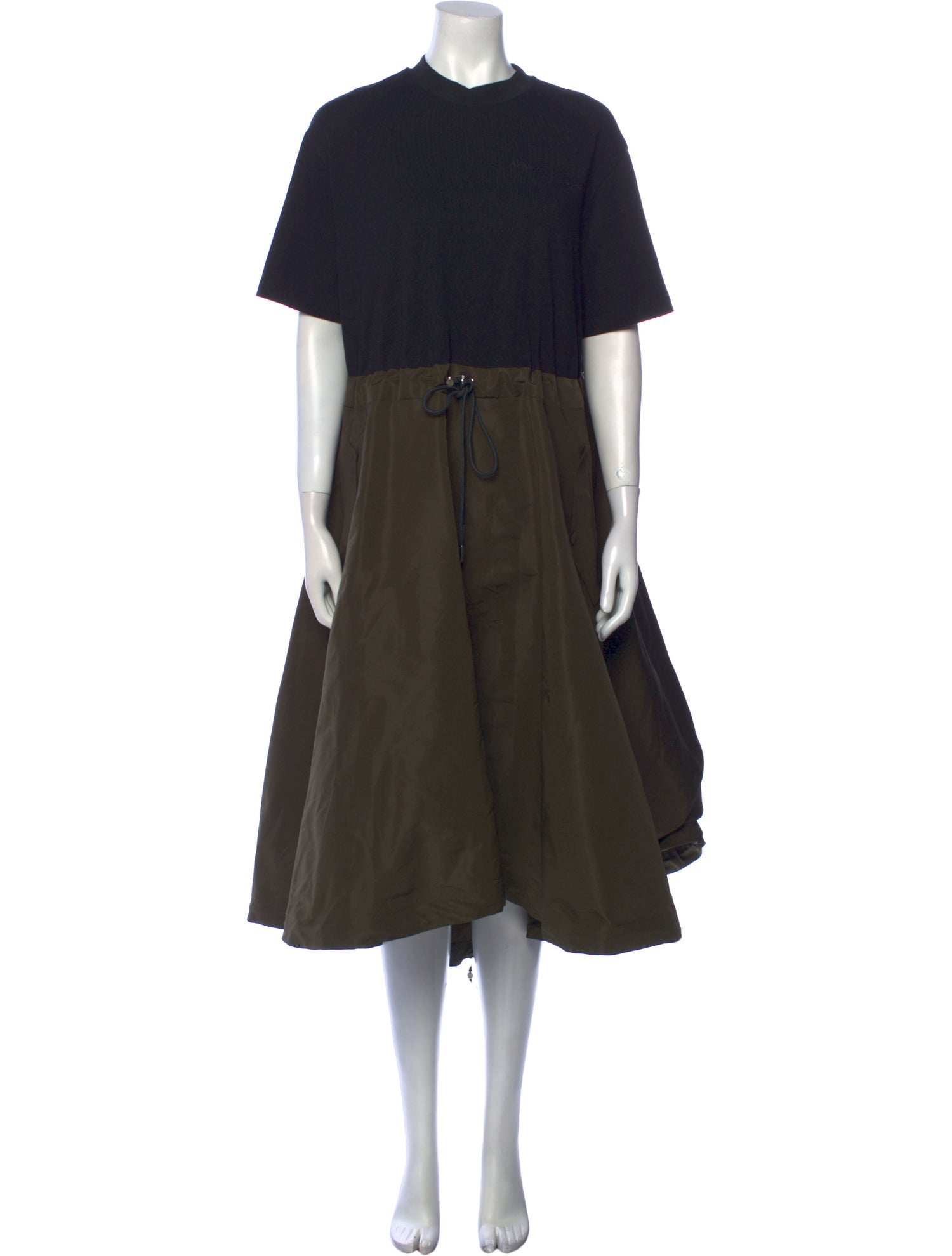 Alexander McQueen Crew Neck Long Dress