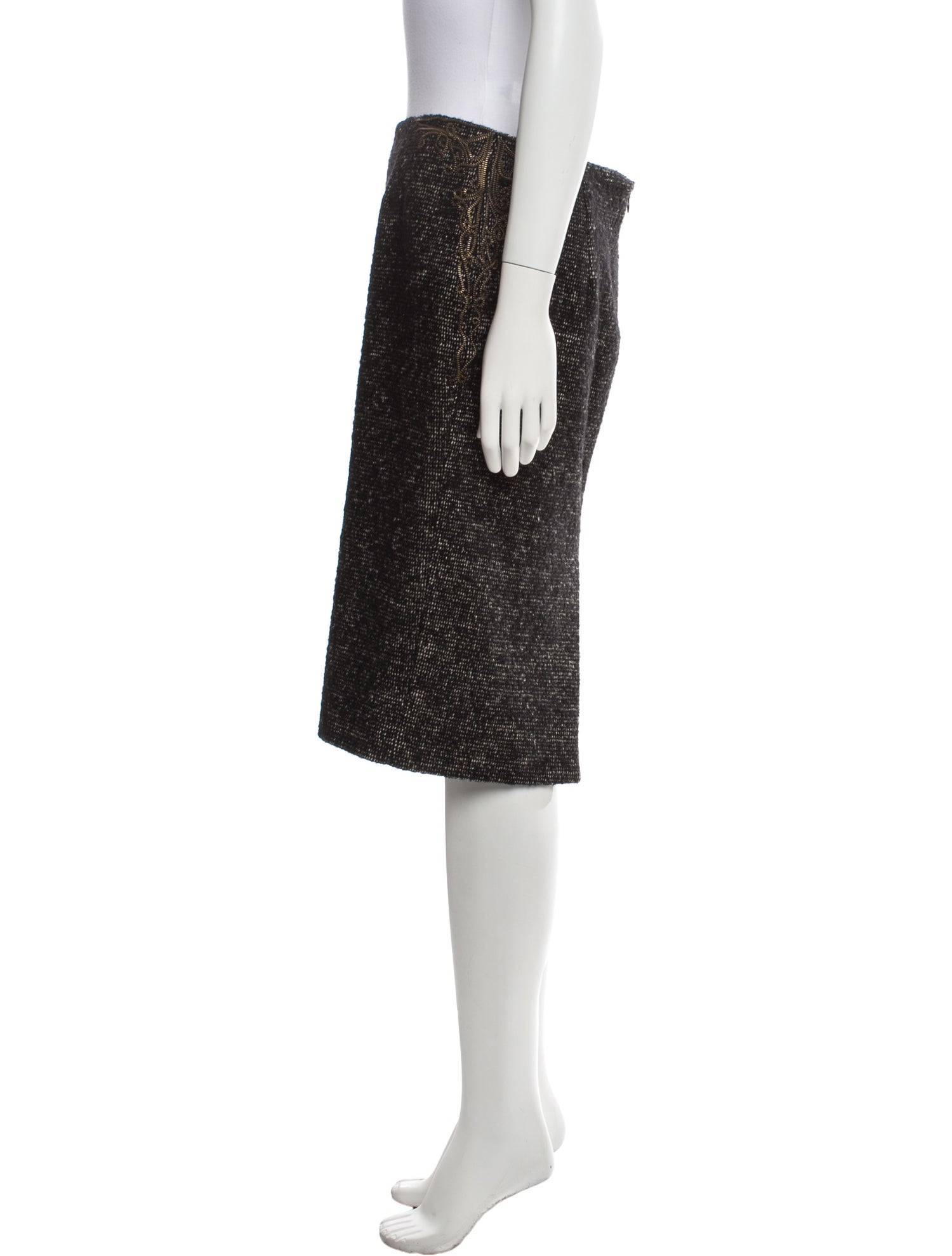 Alexander McQueen Vintage Knee-Length Skirt