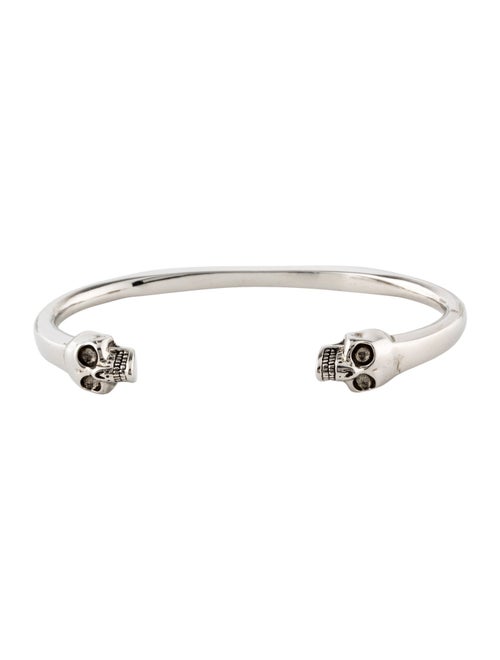 Alexander McQueen Large Twin-Skull Cuff Brace