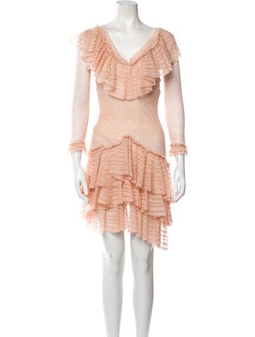 Alexander McQueen Dresses Silk Knee-Length Dress XS