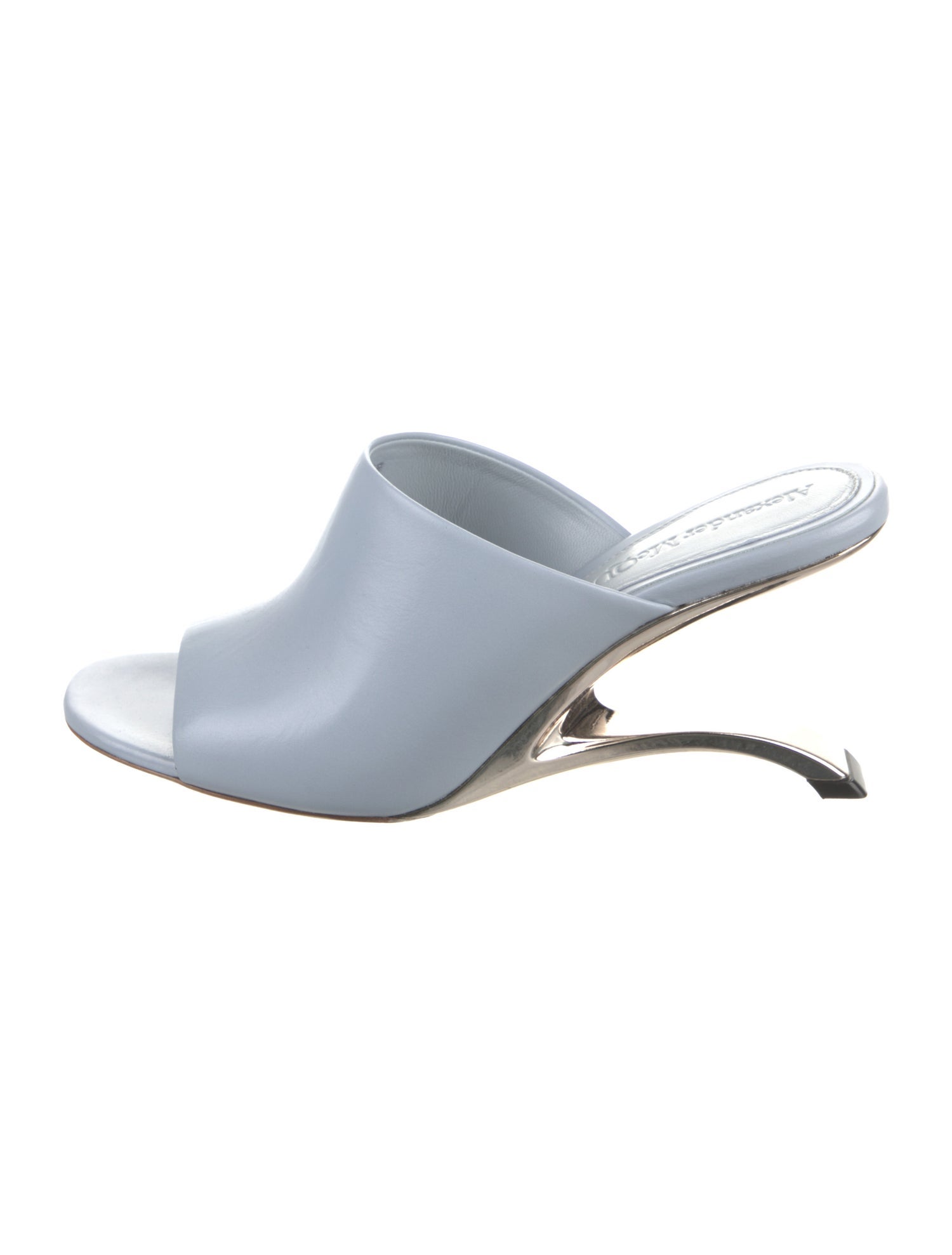 Alexander McQueen Leather Slides