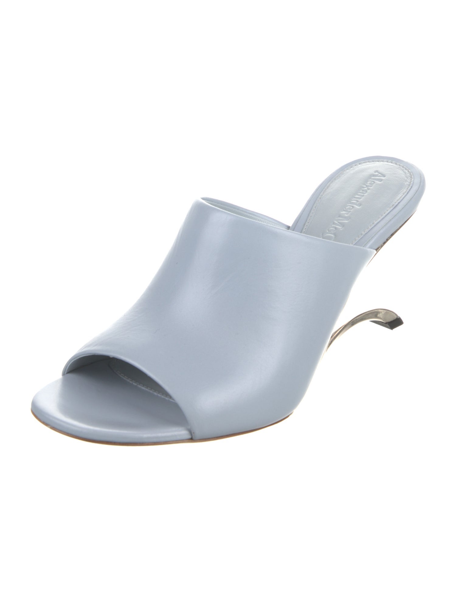 Alexander McQueen Leather Slides